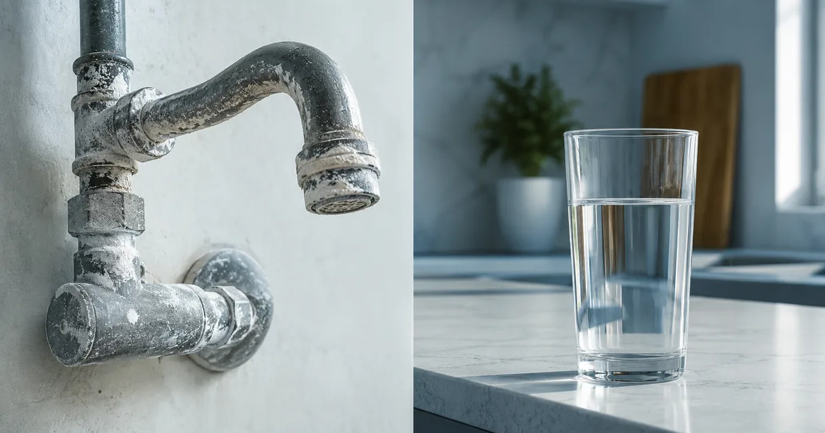 Comparativa entre un descalcificador de agua y un filtro de ósmosis inversa bajo fregadero