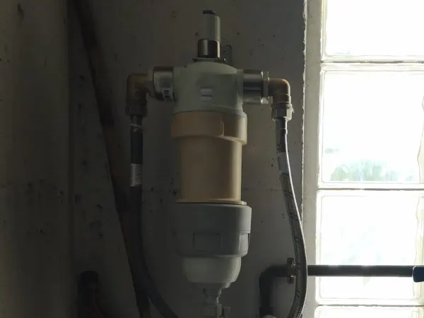 Instalación del Génesis en la toma de agua de una vivienda