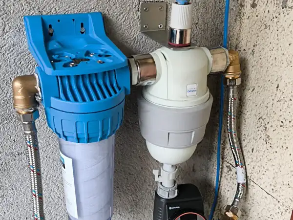 Descalcificador Génesis instalado en una vivienda de Girona